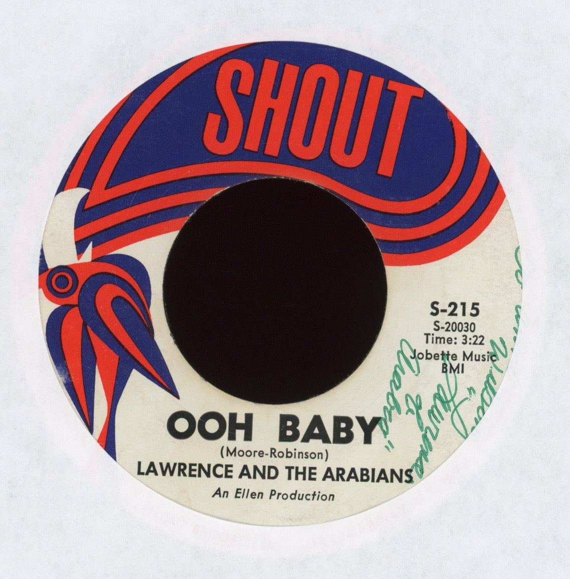 Lawrence And The Arabians - Ooh Baby on Shout