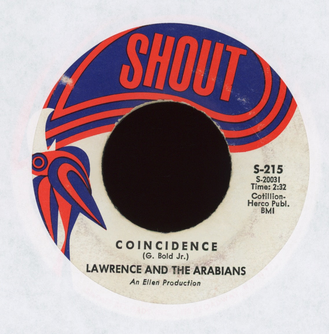 Lawrence And The Arabians - Ooh Baby on Shout