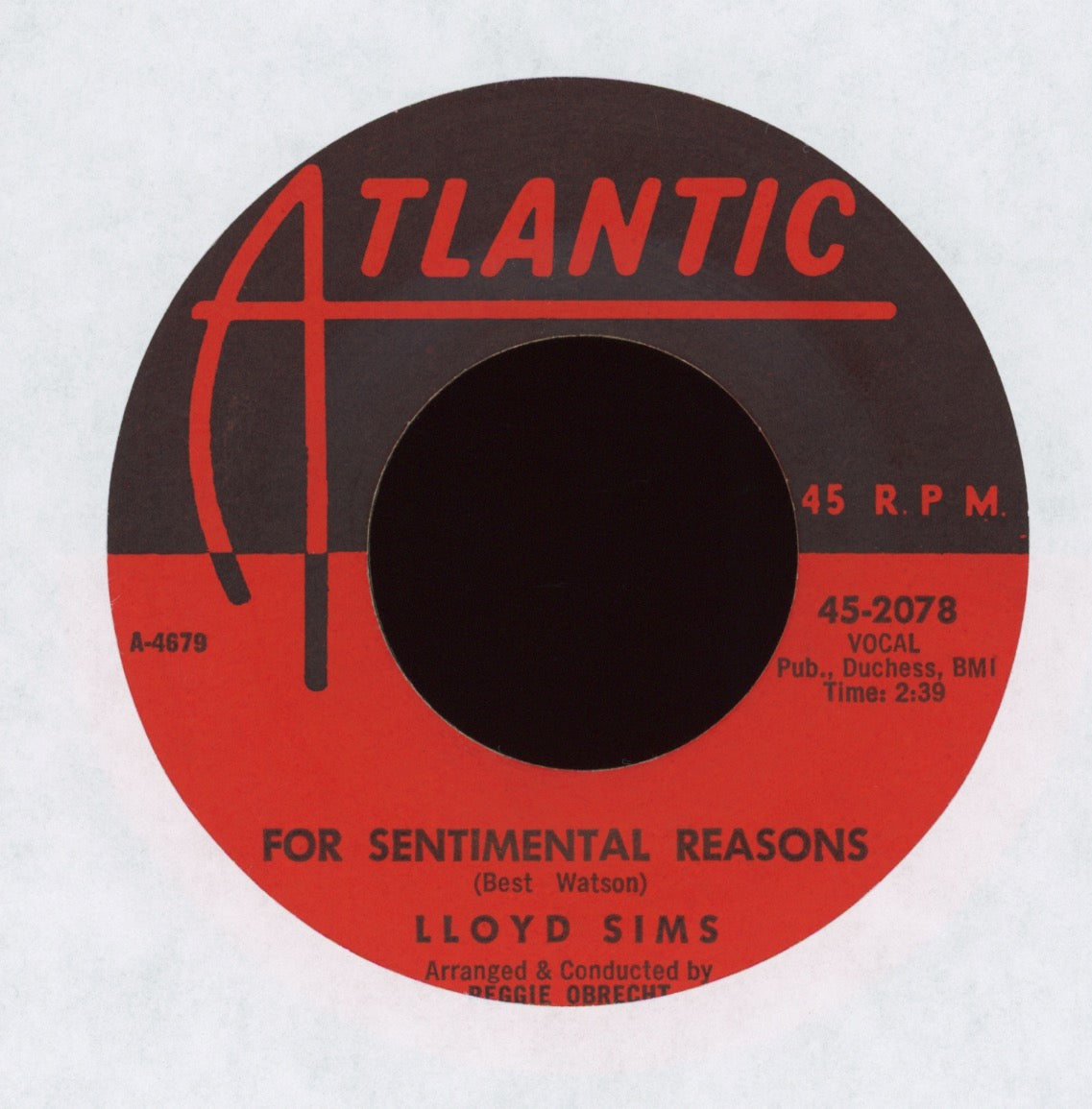 Lloyd Sims - I Want To Know on Atlantic