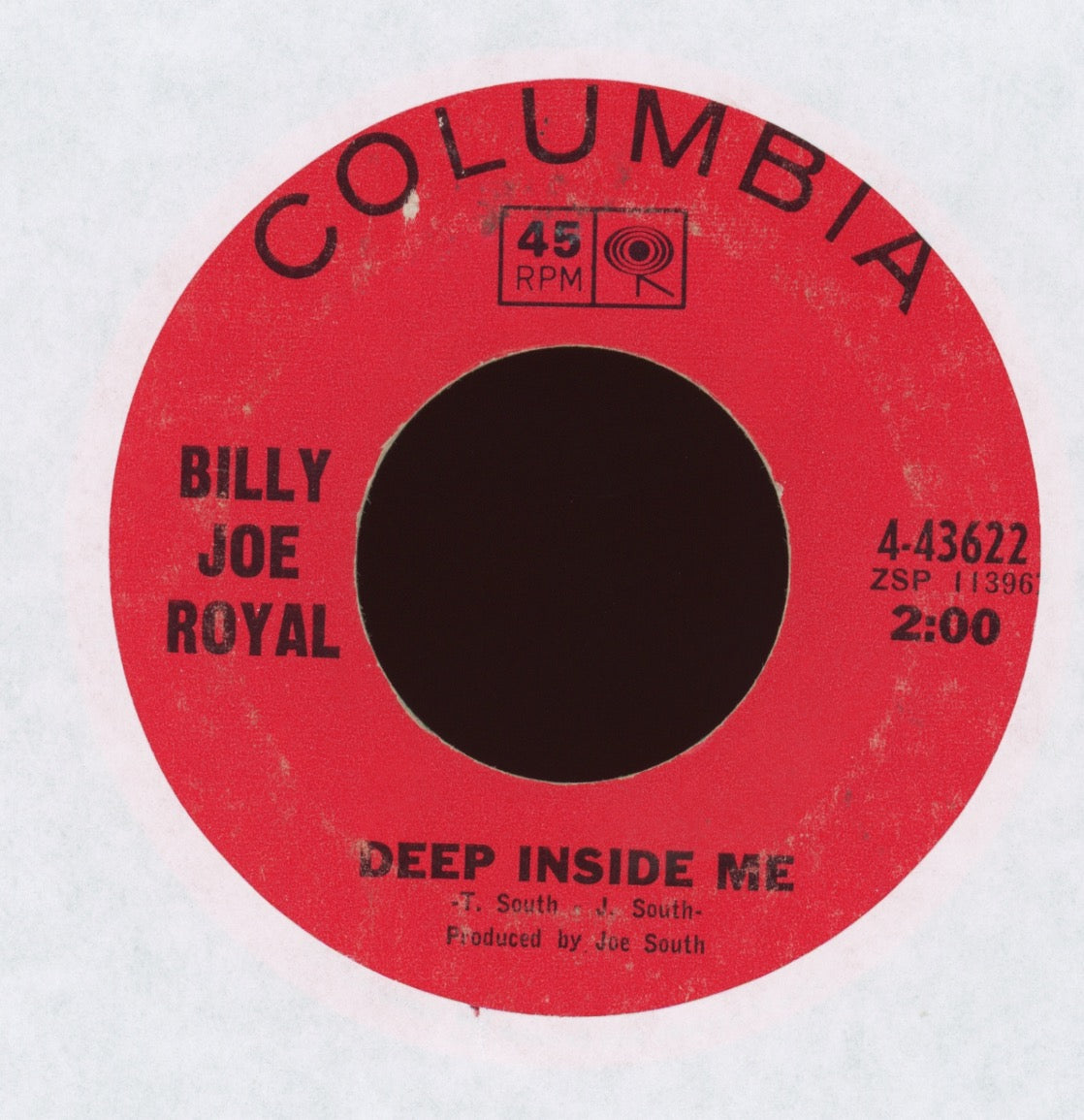 Billy Joe Royal - Heart's Desire on Columbia