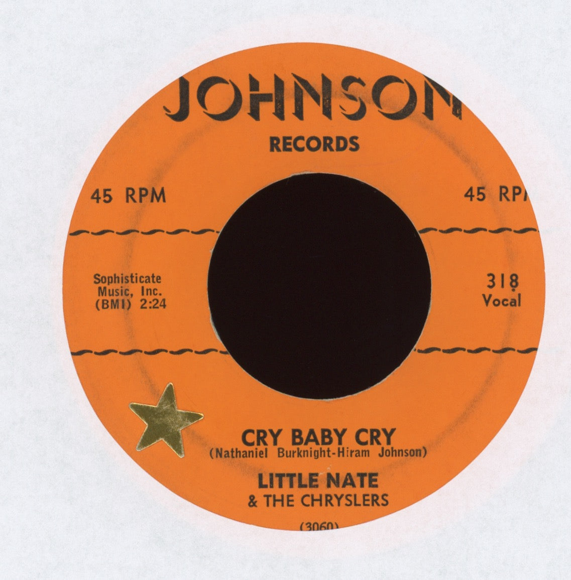 Little Nate & The Chryslers - Someone Up There on Johnson
