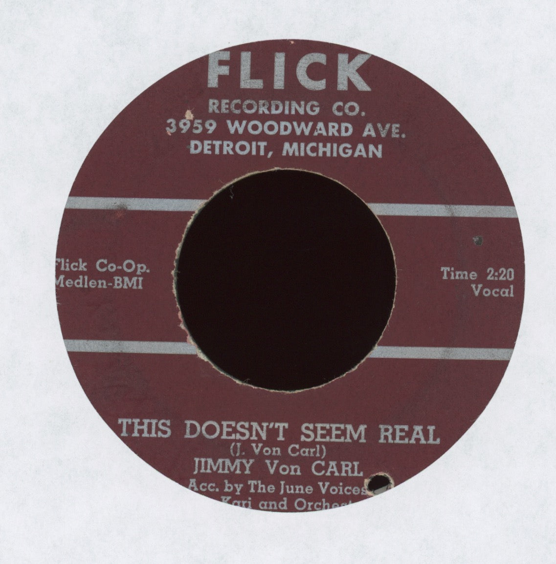 Jimmy Von Carl - Lonely Night on Flick