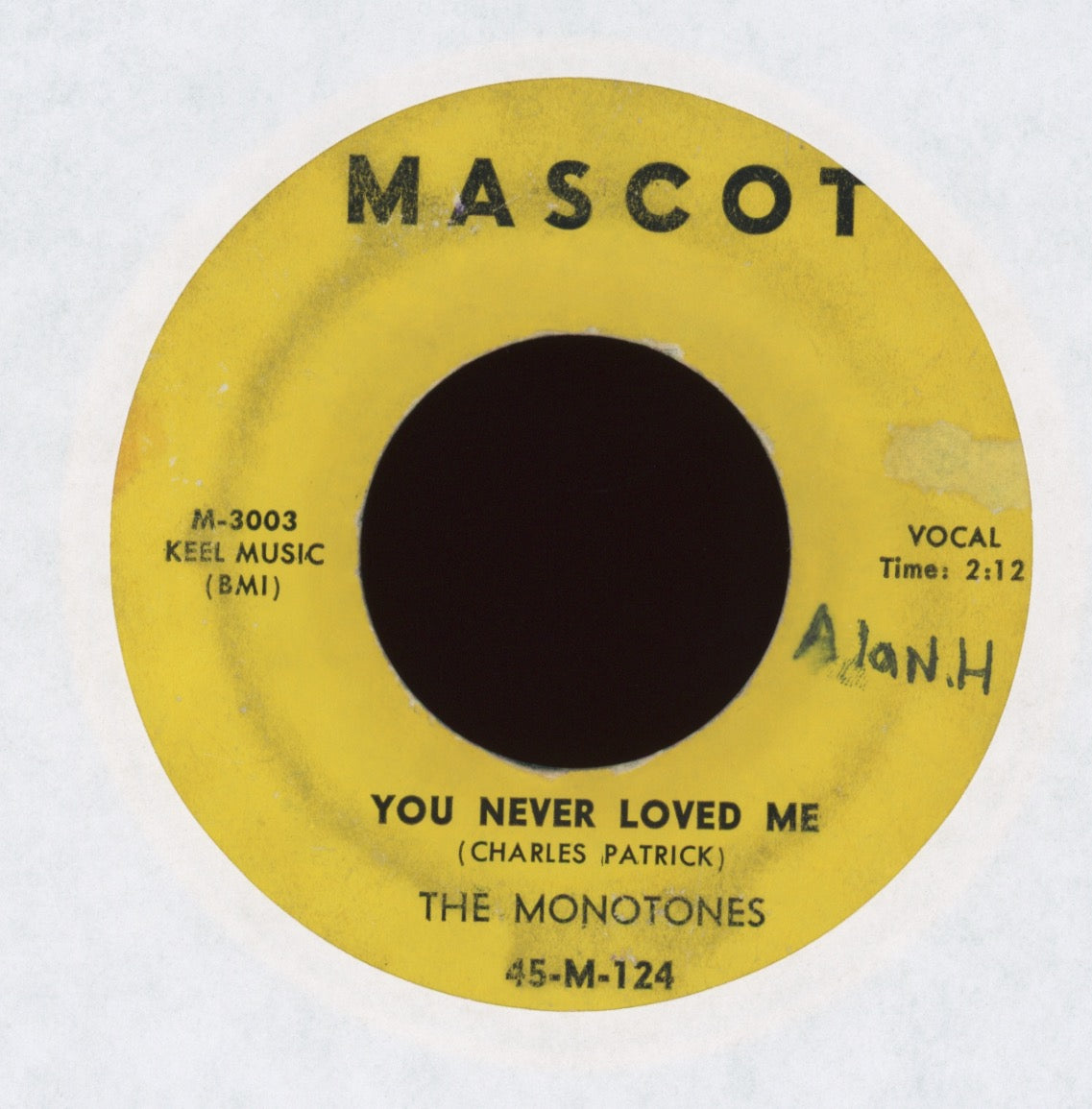 The Monotones - Book Of Love on Mascot