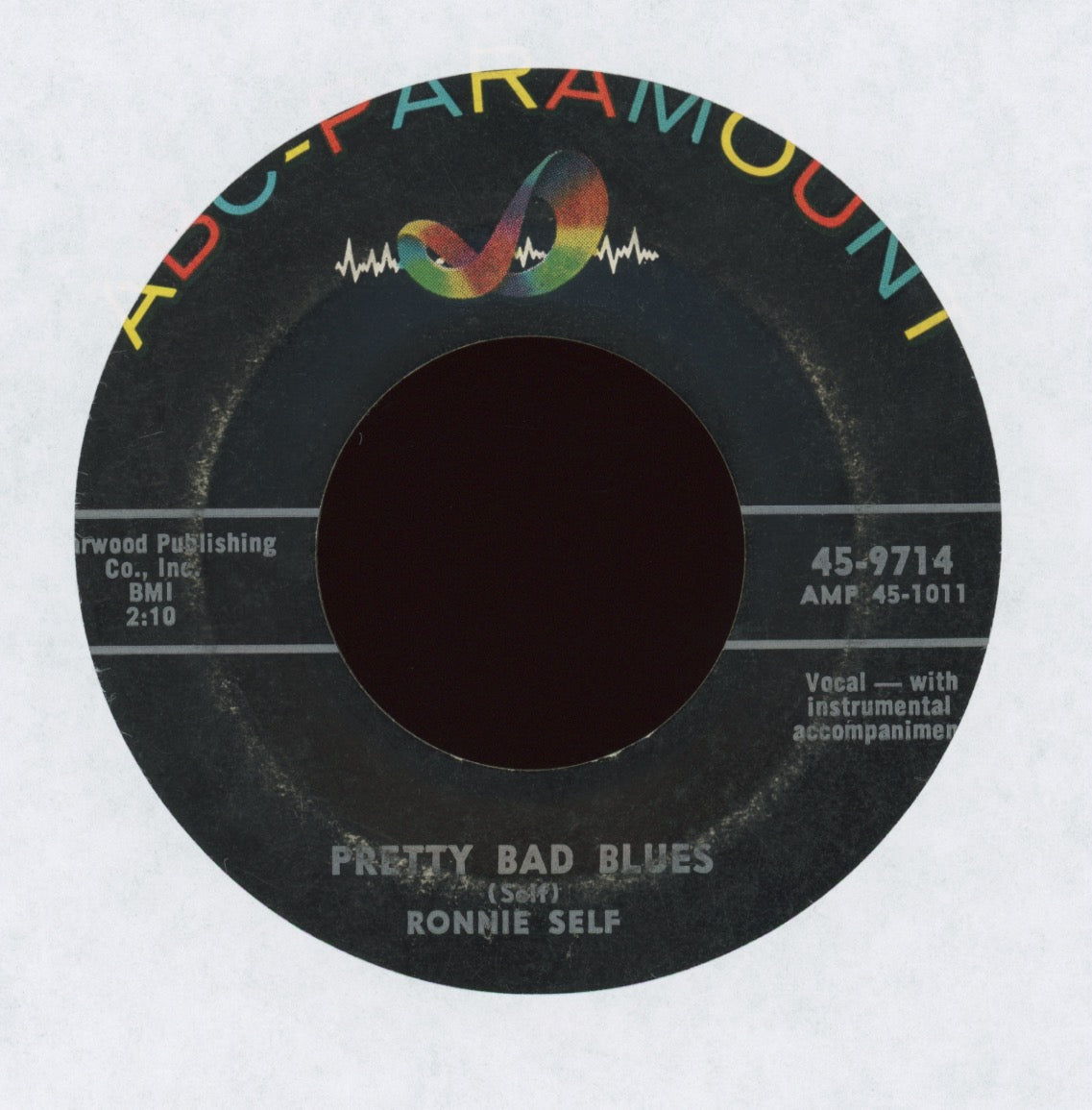 Ronnie Self - Pretty Bad Blues on ABC Paramount