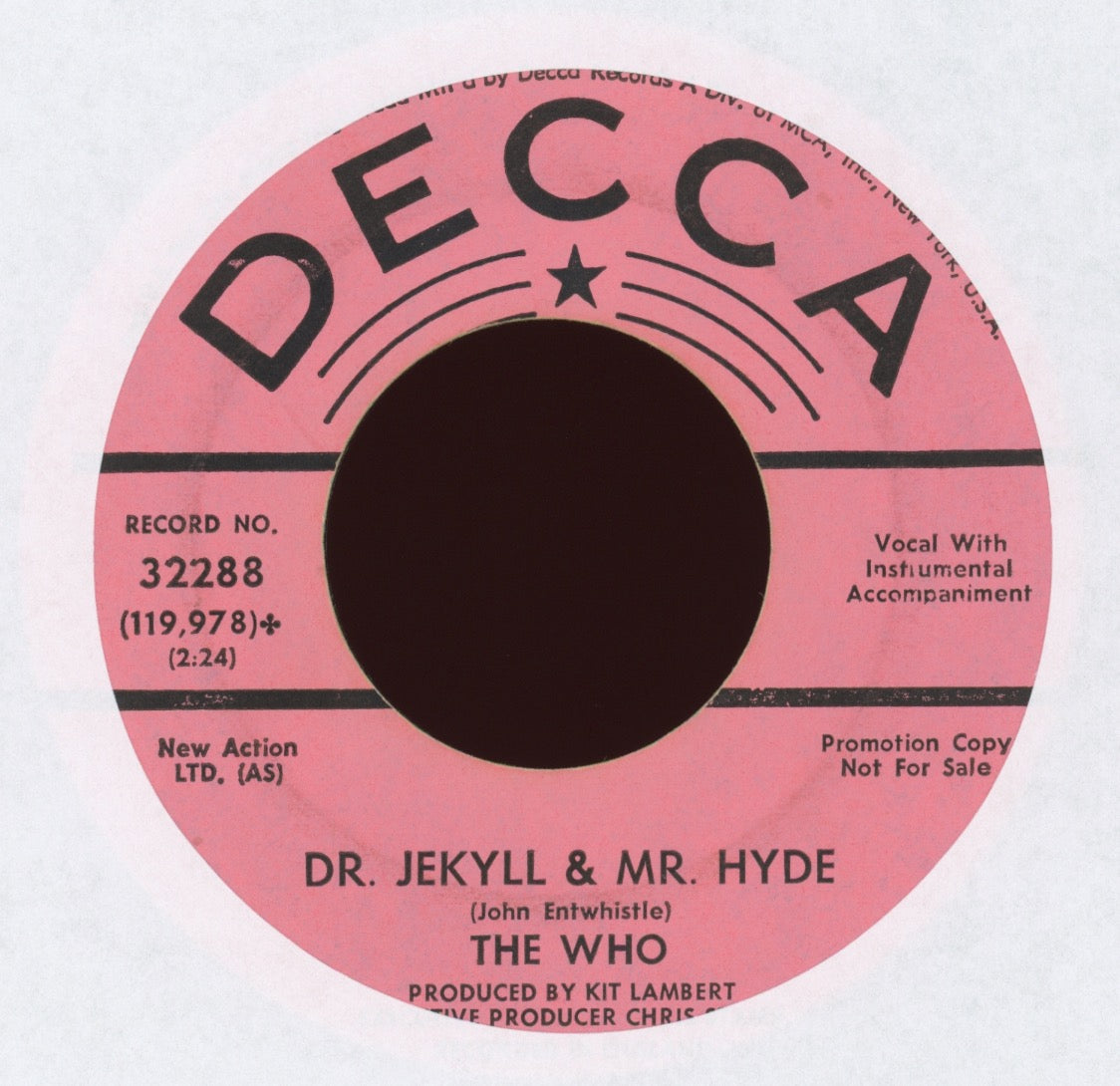 The Who - Call Me Lightning on Decca Promo