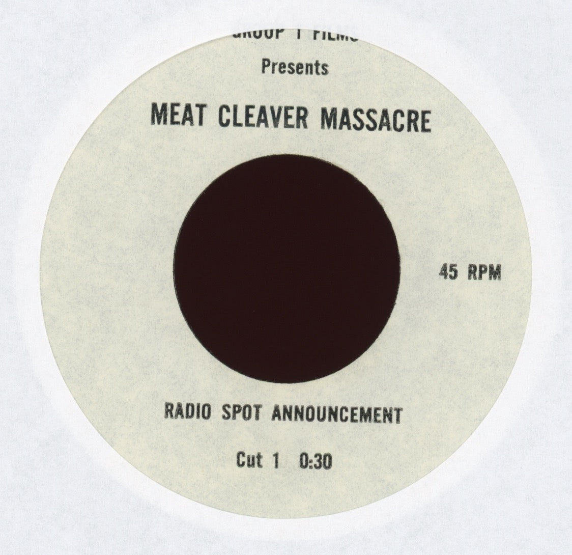 No Artist - Meat Cleaver Massacre (Radio Spot Announcement)