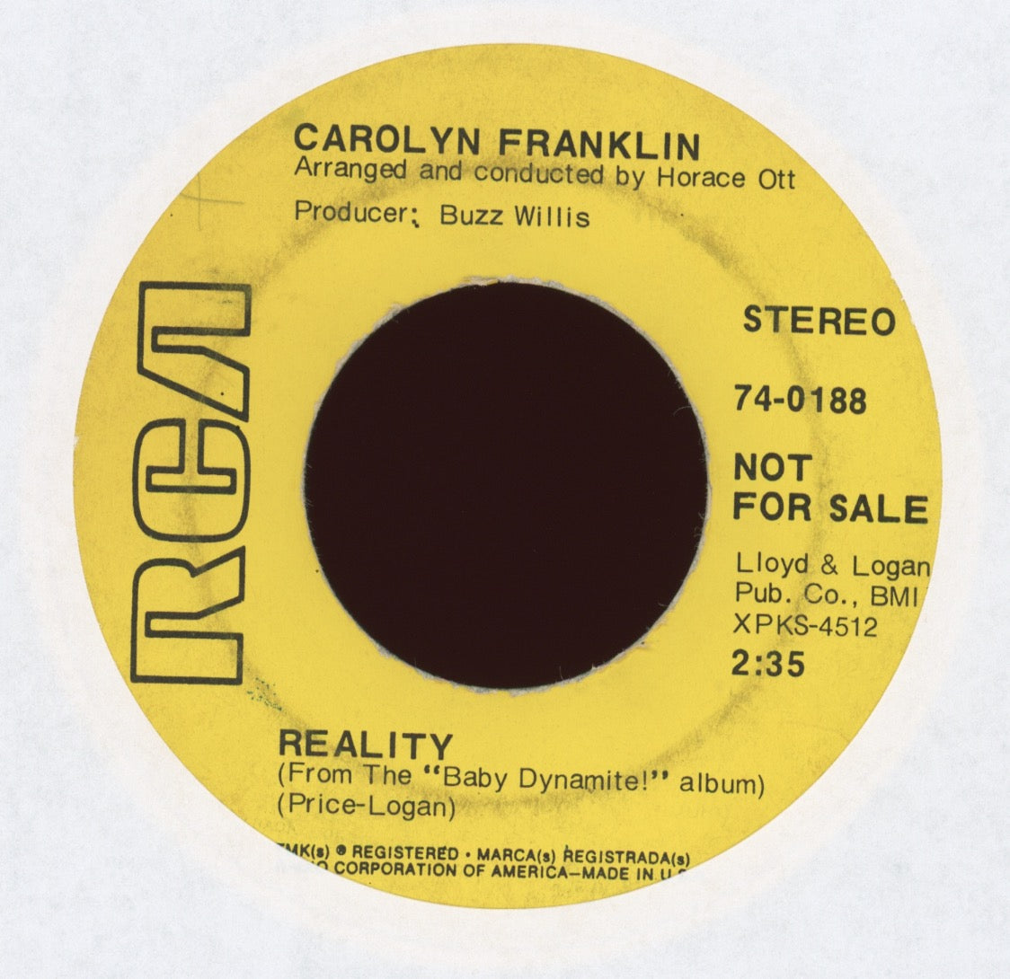 Carolyn Franklin - Reality on RCA Promo