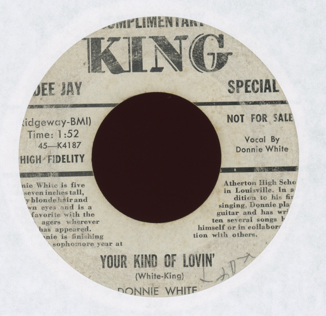 Donnie White - Your Kind Of Lovin' on King Bio Promo