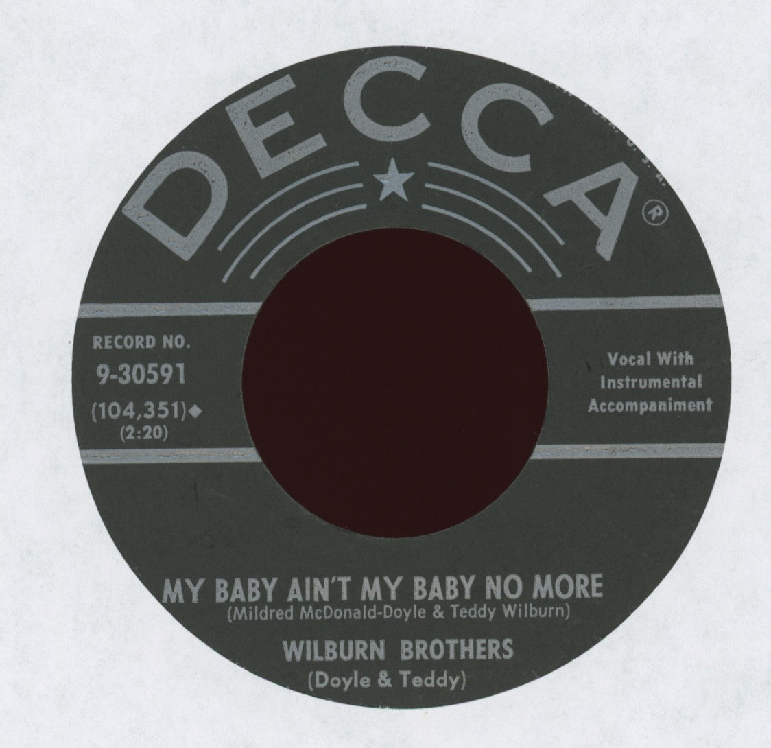 The Wilburn Brothers - Oo Bop Sha Boom on Decca