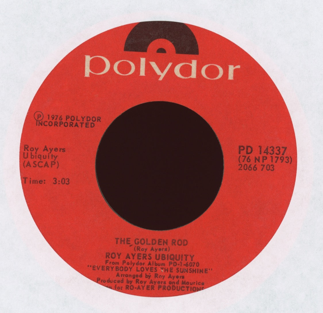Roy Ayers Ubiquity - The Golden Rod on Polydor