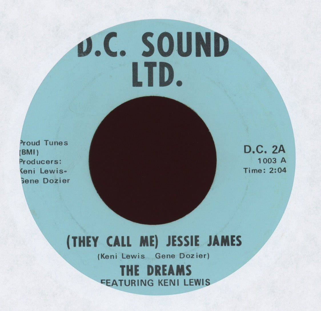 The Dreams - (They Call Me) Jessie James on D.C. Sound Ltd.