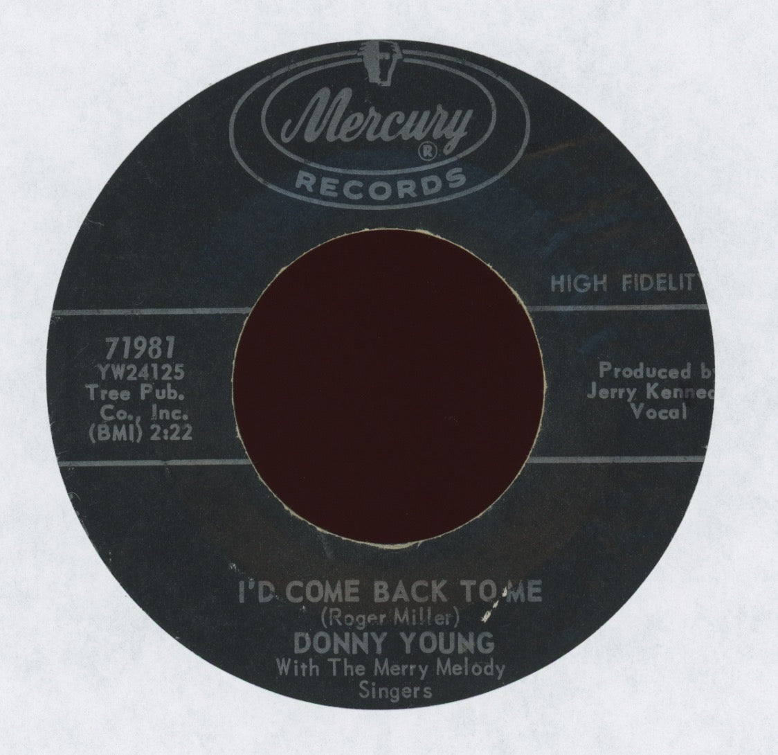 Donny Young - I'd Come Back To Me on Mercury