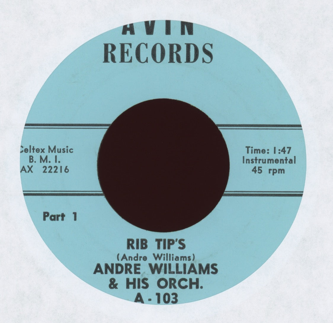 Andre Williams & His Orchestra - Rib Tip's on Avin