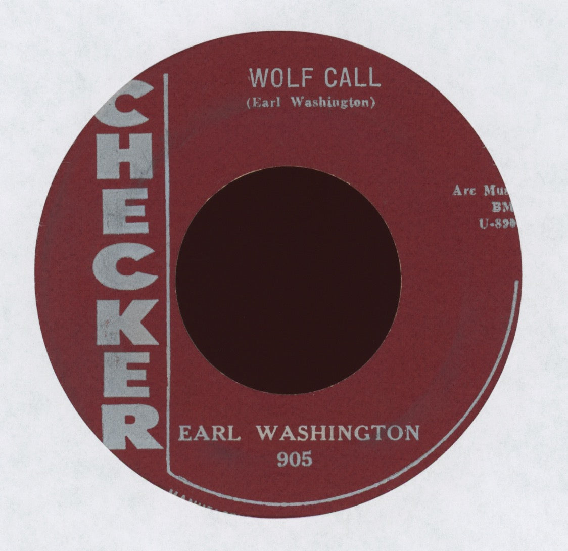 Earl Washington - Wolf Call on Checker