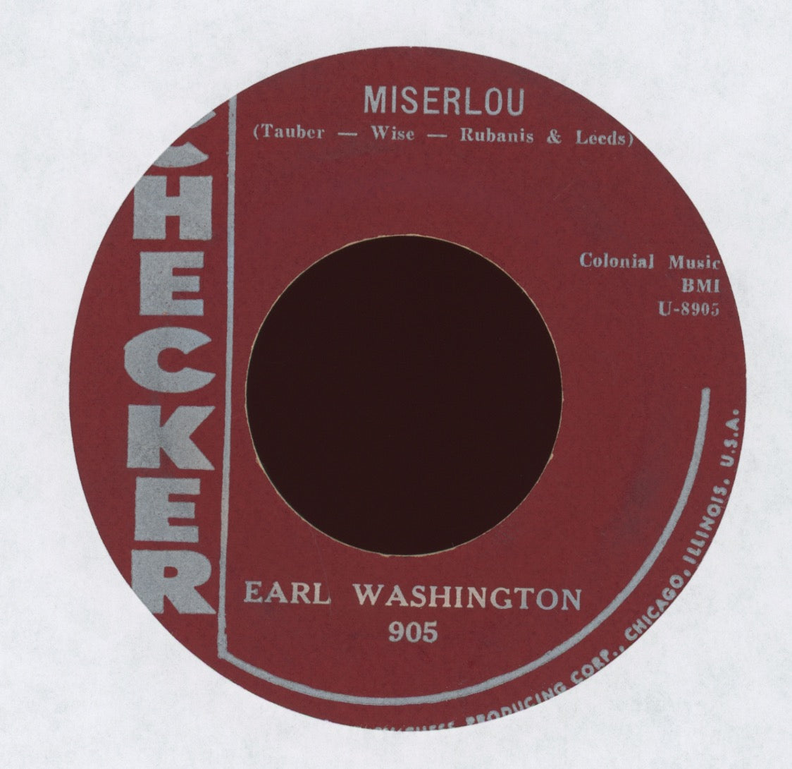 Earl Washington - Wolf Call on Checker