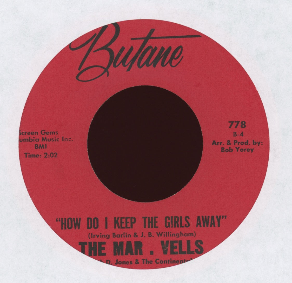 Mar-vells - How Do I Keep The Girls Away on Butane