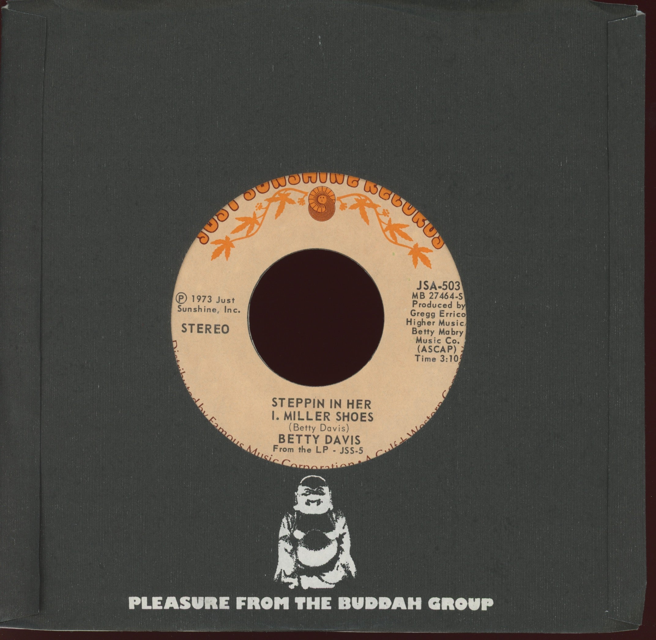 Betty Davis - If I'm In Luck I Might Get Picked Up on Just Sunshine