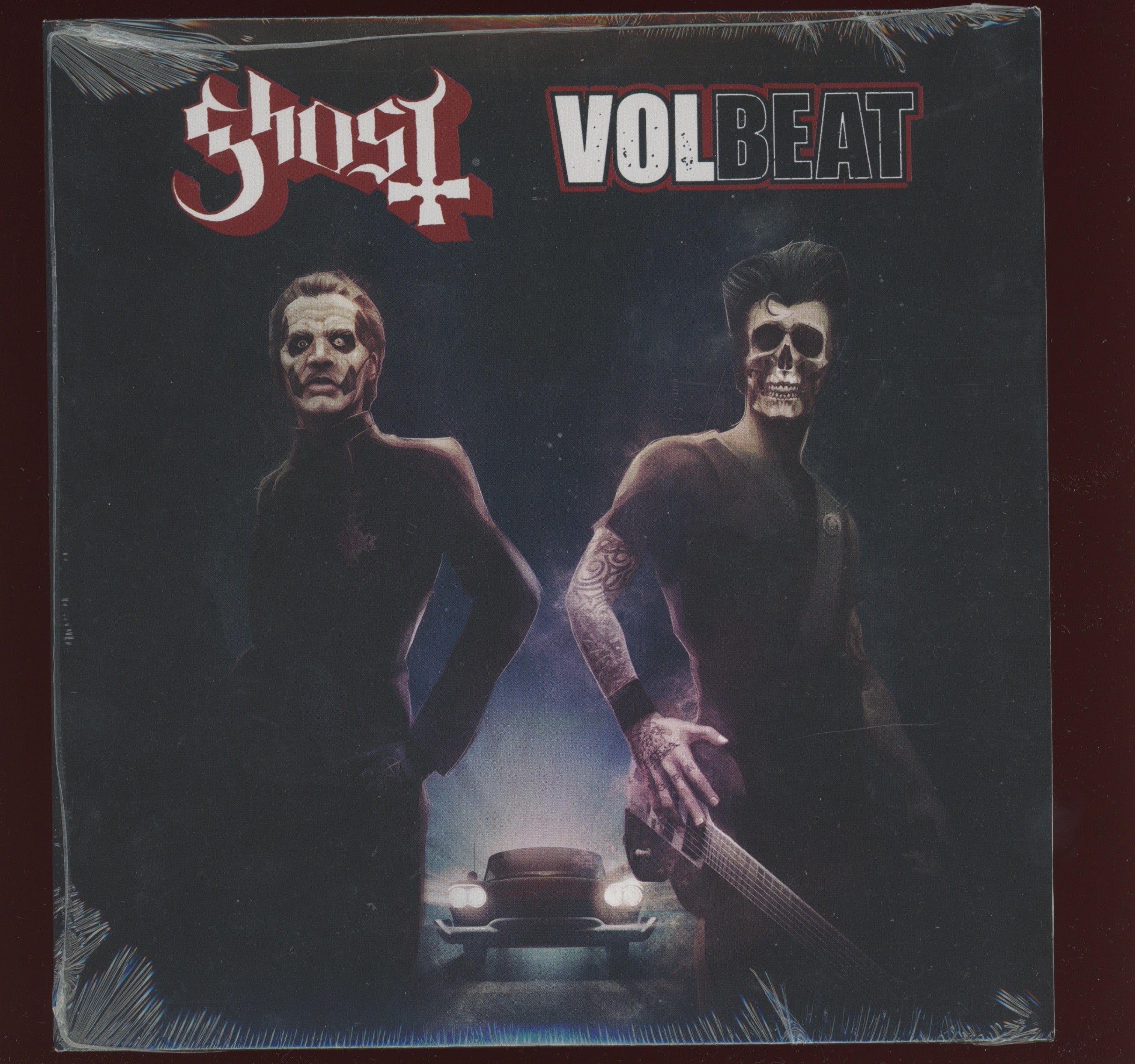 Ghost / Volbeat - Enter Sandman / Don't Tread On Me on Blackened Ltd Edition Clear Sealed