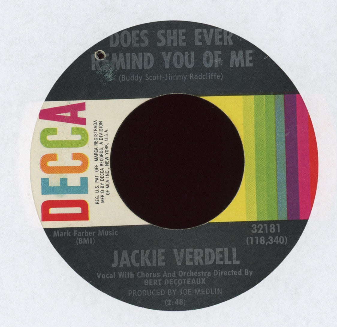 Jackie Verdell - Don't Set Me Free on Decca