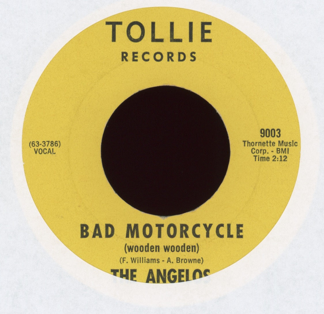 The Angelos - Bad Motorcycle (Wooden Wooden) on Tollie