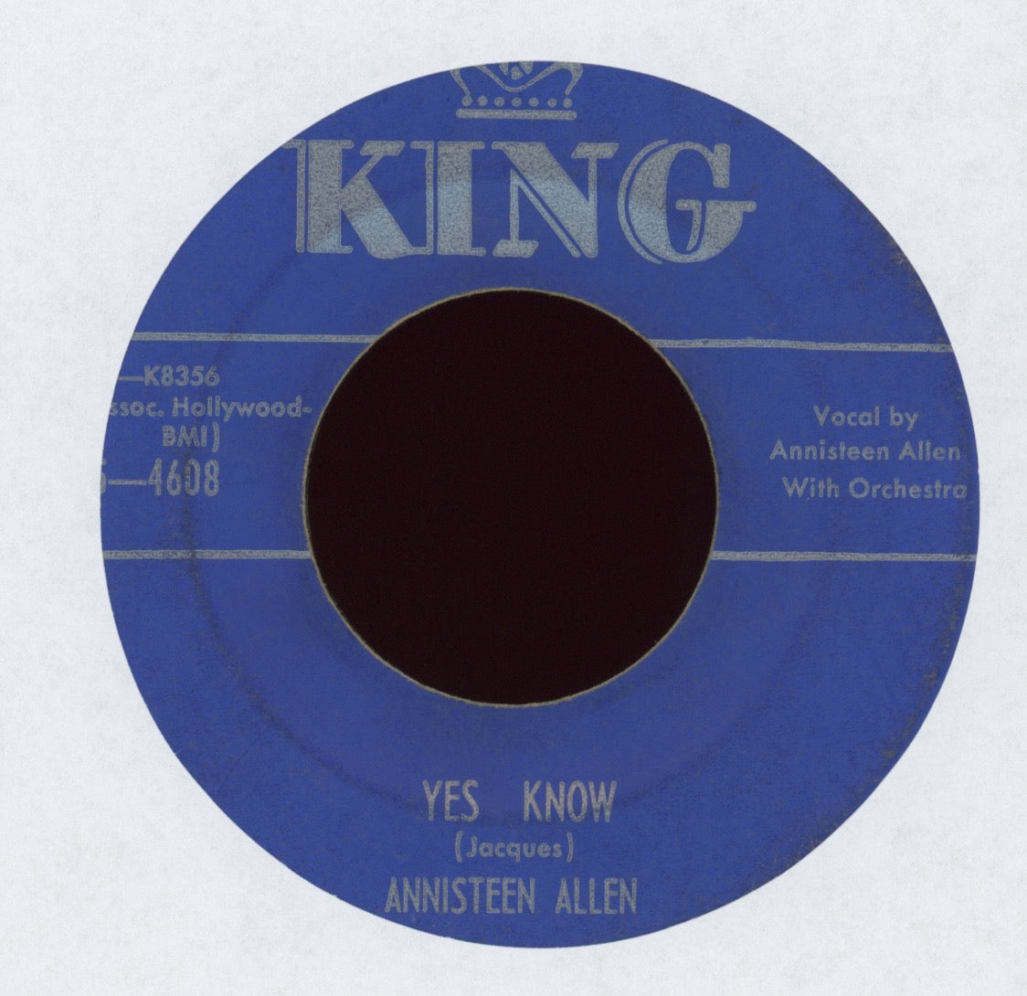 Annisteen Allen - Baby I'm Doin' It on King