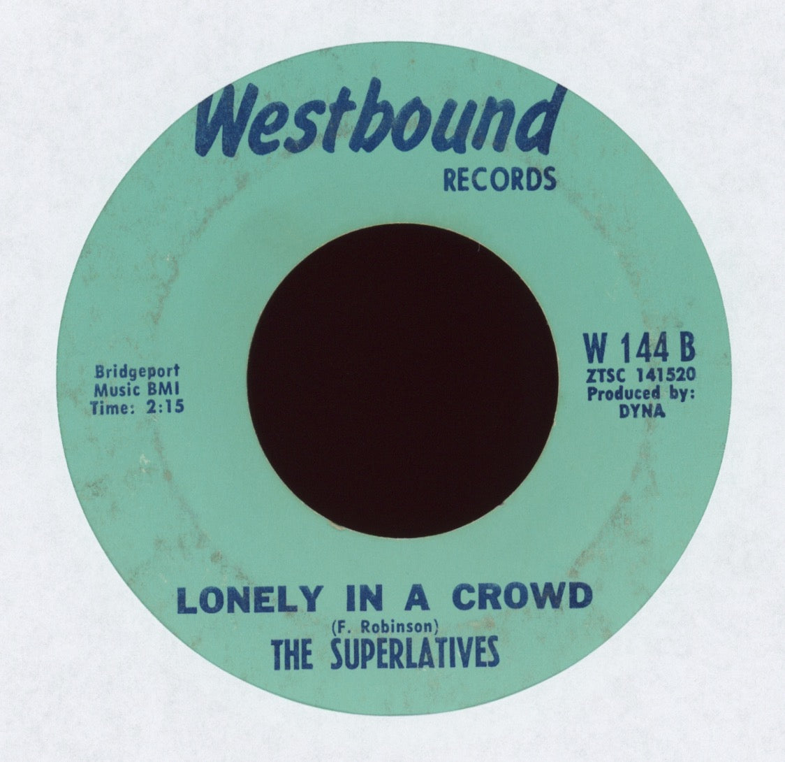The Superlatives -  Lonely In A Crowd on Westbound