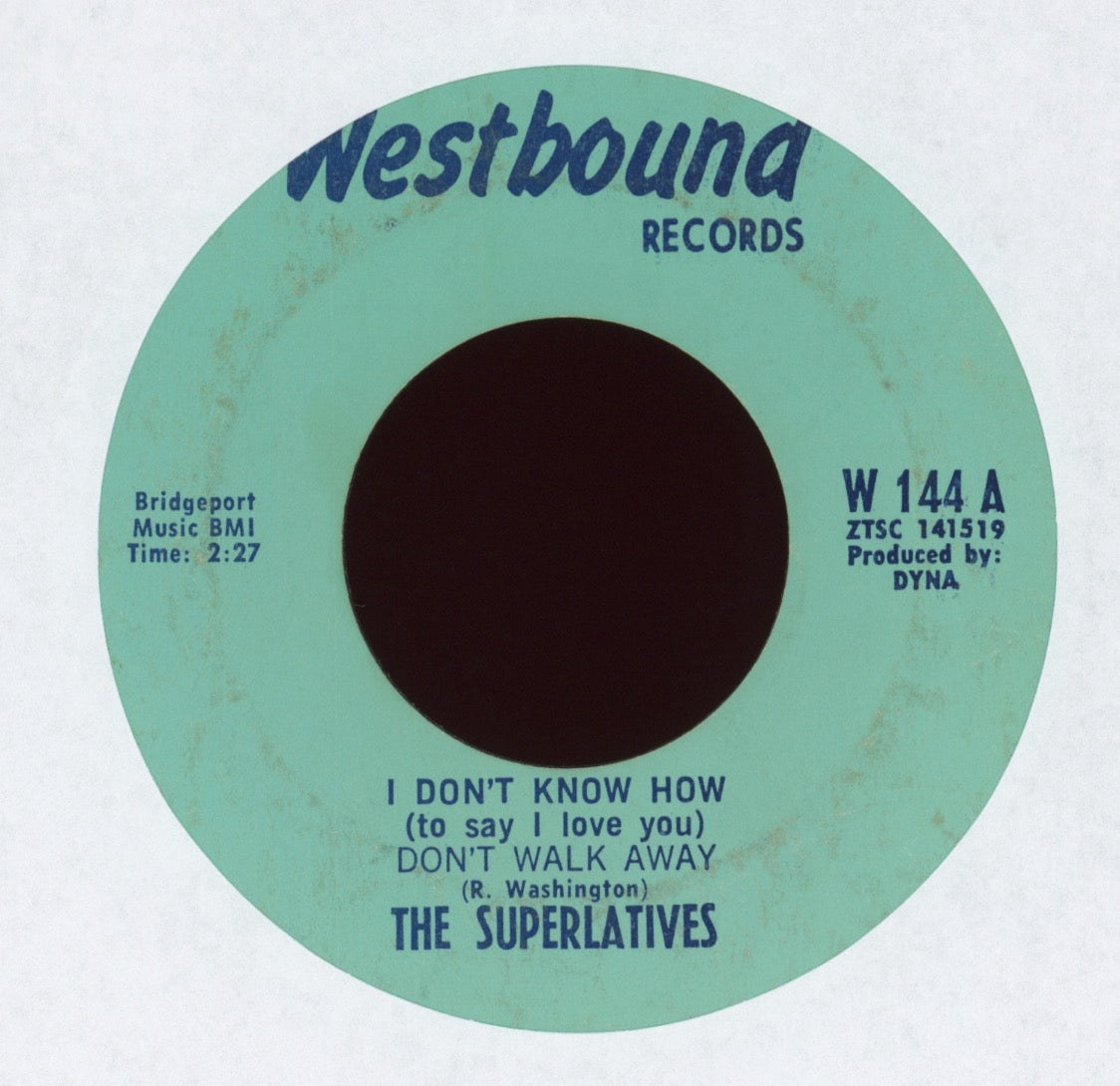 The Superlatives -  Lonely In A Crowd on Westbound