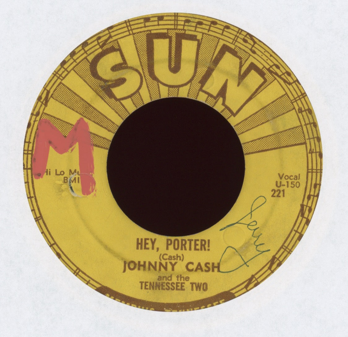 Johnny Cash & The Tennessee Two - Hey, Porter! on Sun