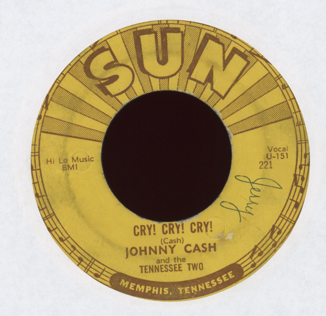 Johnny Cash & The Tennessee Two - Hey, Porter! on Sun