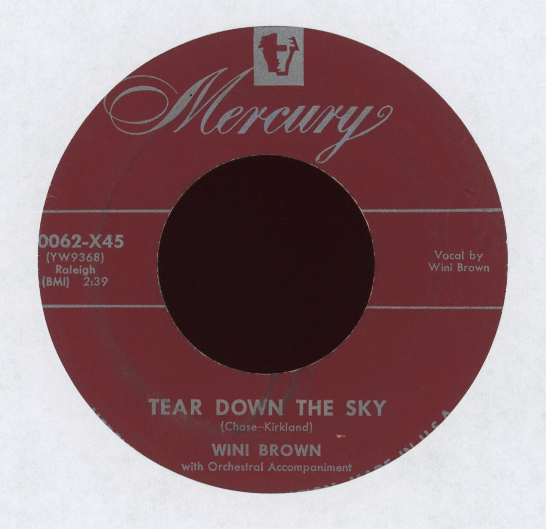 Wini Brown - Tear Down The Sky on Mercury