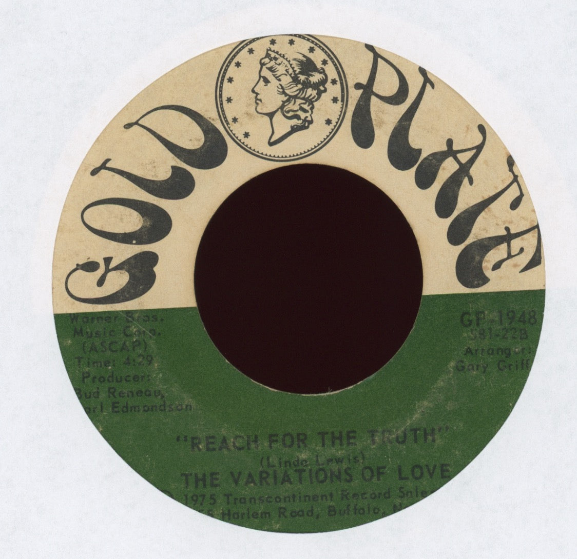 The Variations Of Love - I'll Always Love You on Gold Plate