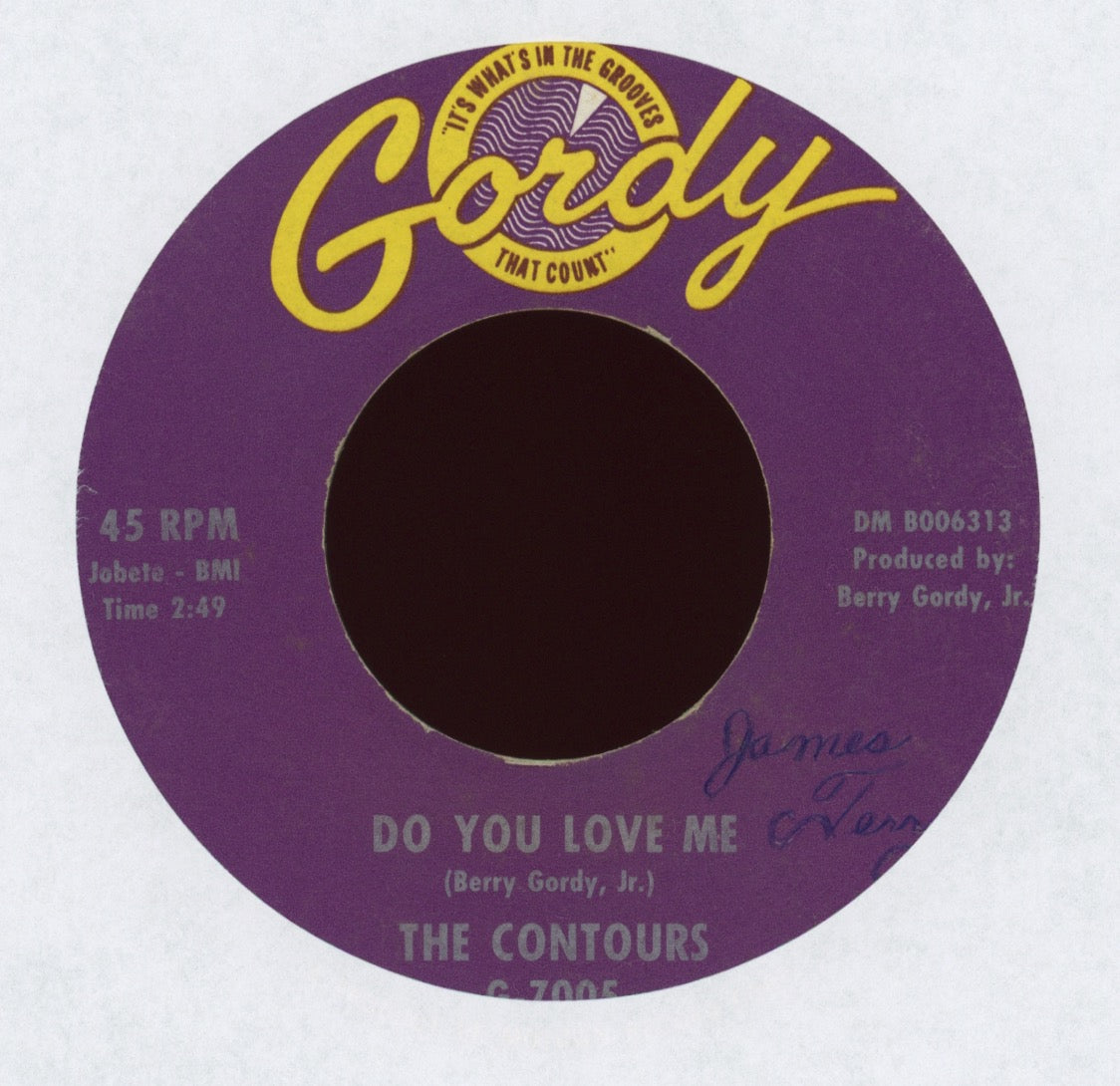 The Contours - Do You Love Me on Gordy