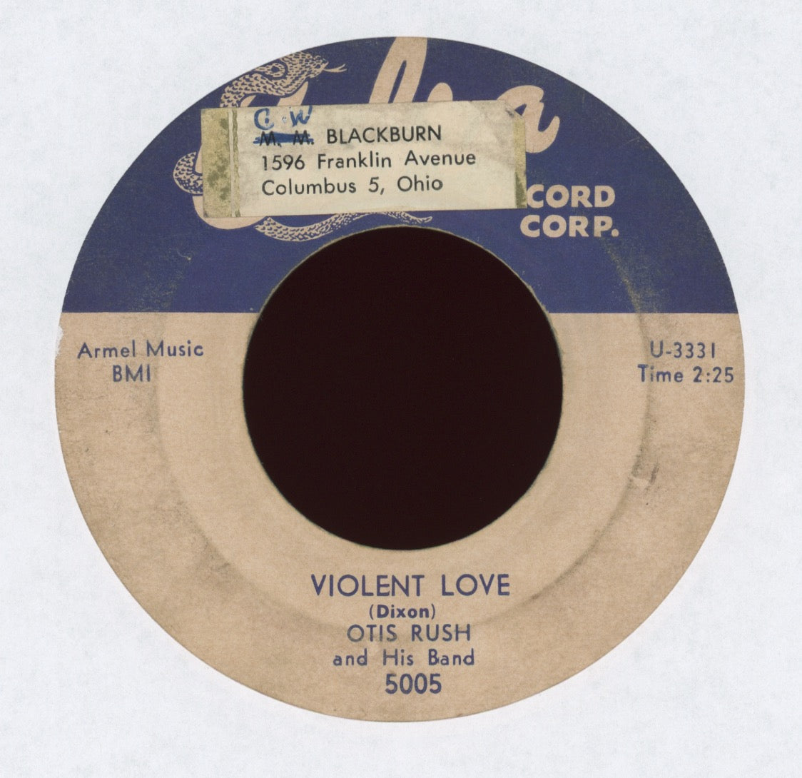 Otis Rush & His Band - Violent Love on Cobra
