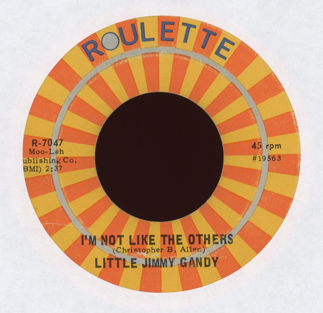 Little Jimmy Gandy - I'm Not Like The Others on Roulette
