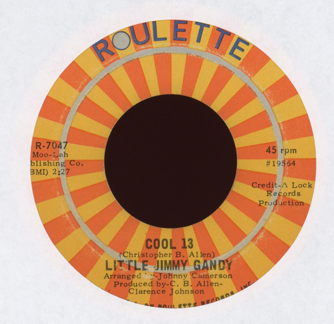 Little Jimmy Gandy - I'm Not Like The Others on Roulette