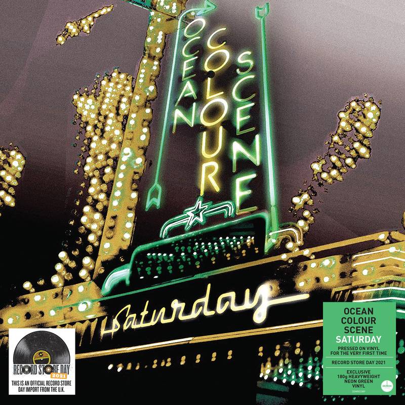 Ocean Colour Scene - Saturday [Neon Green Vinyl]