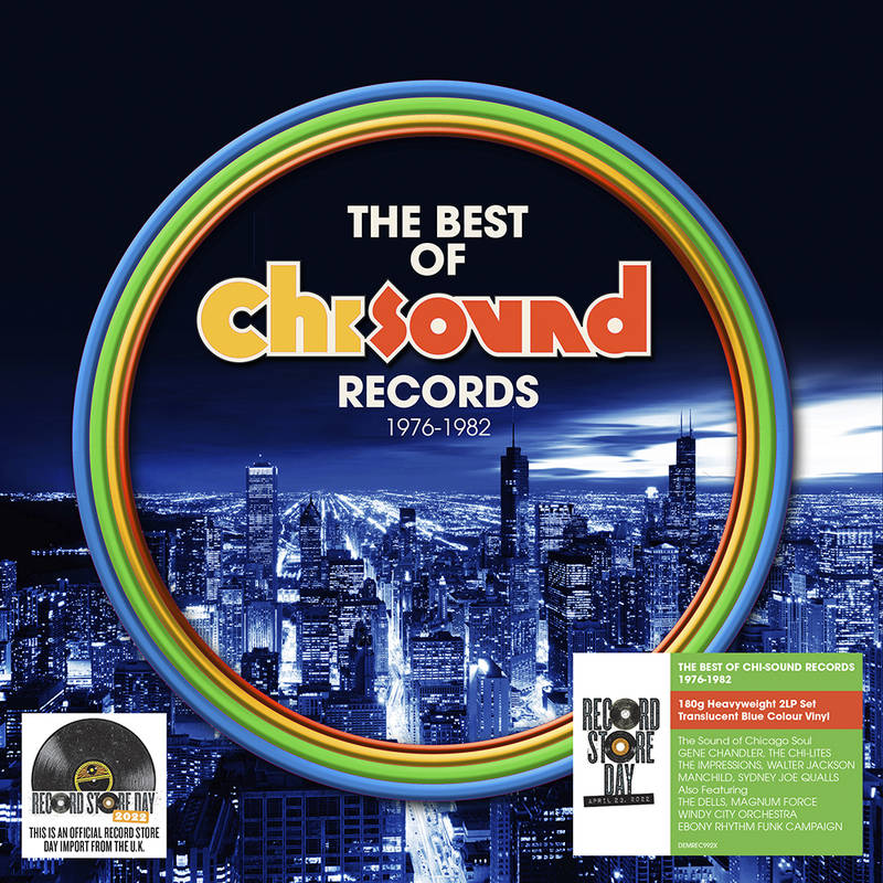 [DAMAGED] Various Artists - The Best of Chi-Sound Records 1976-1983 [Translucent Blue Vinyl]