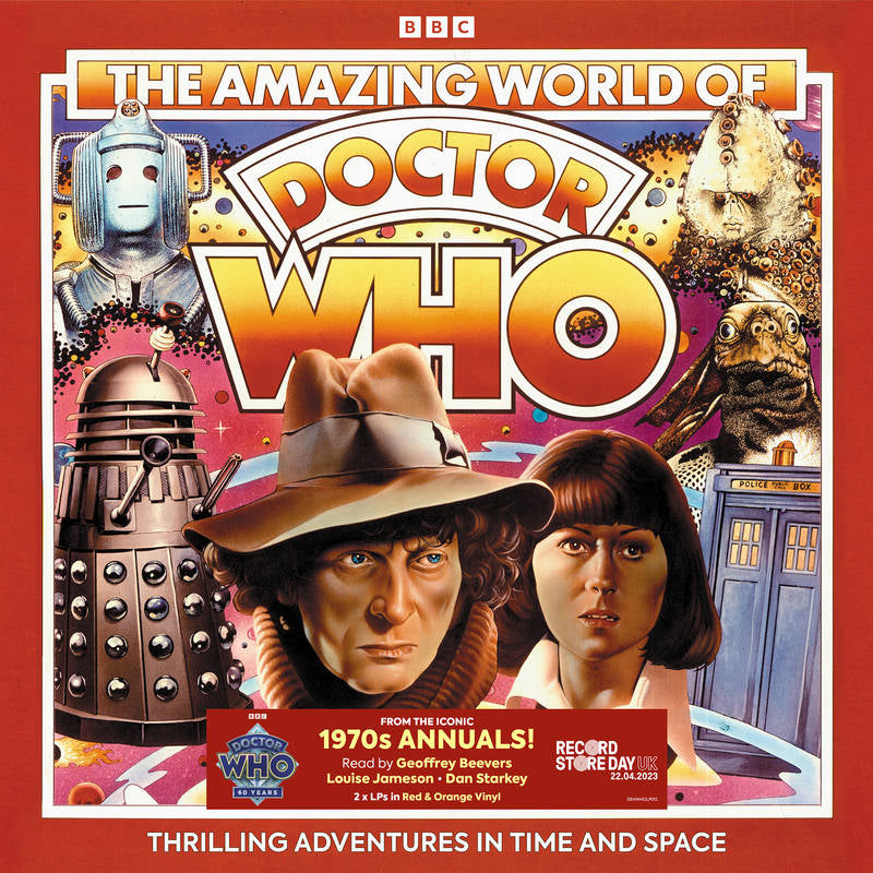 Doctor Who - Amazing World Of Doctor Who [Red & Orange Vinyl] [2-lp]