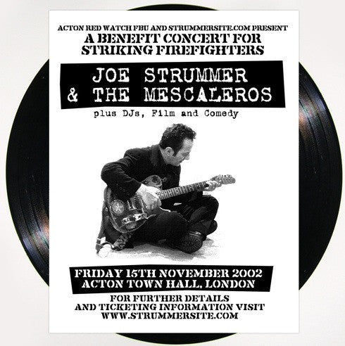 Joe Strummer & The Mescaleros - Friday 15th November 2002 Acton Town Hall, London