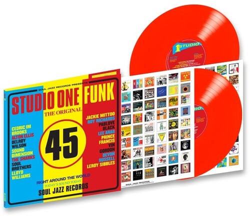 Various - Soul Jazz Records Presents: Studio One Funk [Red Vinyl]