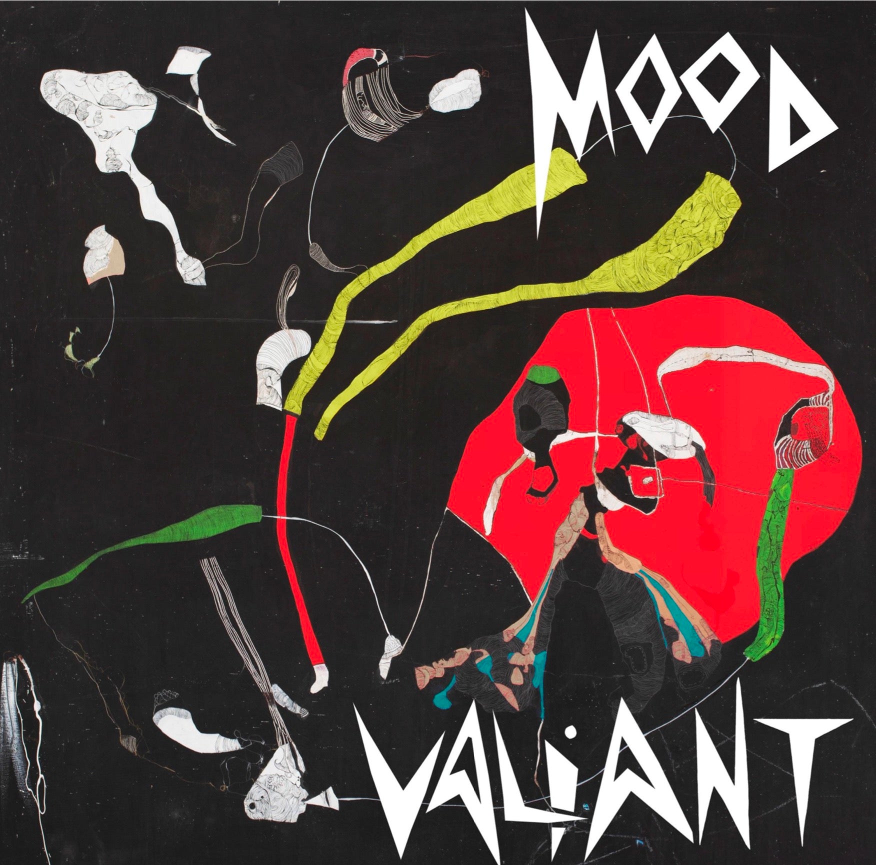 [DAMAGED] Hiatus Kaiyote - Mood Valiant [Indie-Exclusive Red & Black Vinyl]