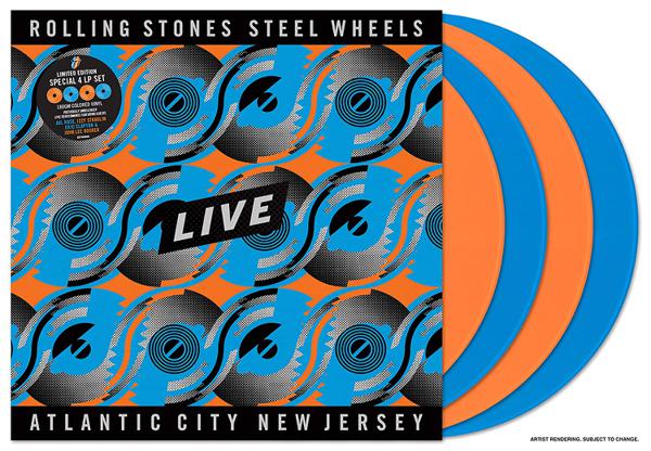 The Rolling Stones - Steel Wheels Live (Live From Atlantic City, NJ, 1989) [Colored Vinyl]