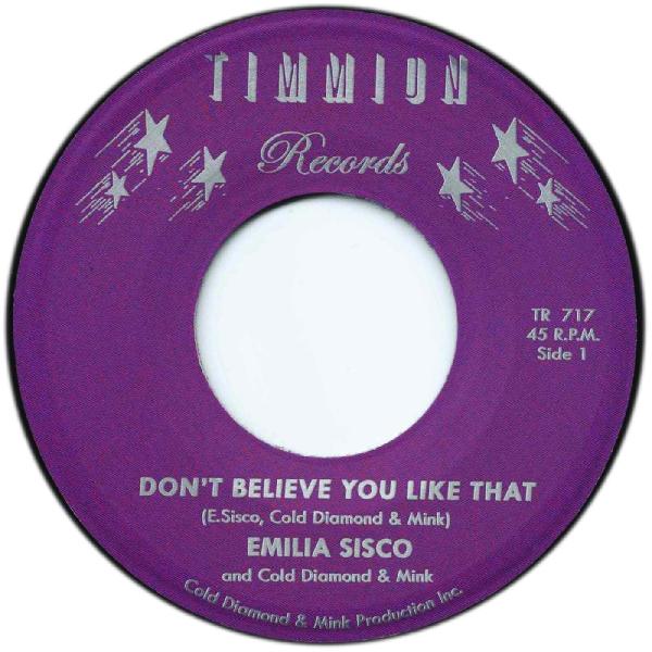 <b>Emilia Sisco, Cold Diamond & Mink </b><br><i>Don't Believe You Like That</i>