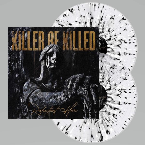 Killer Be Killed - Reluctant Hero [Clear w/ Black & White Splatter]