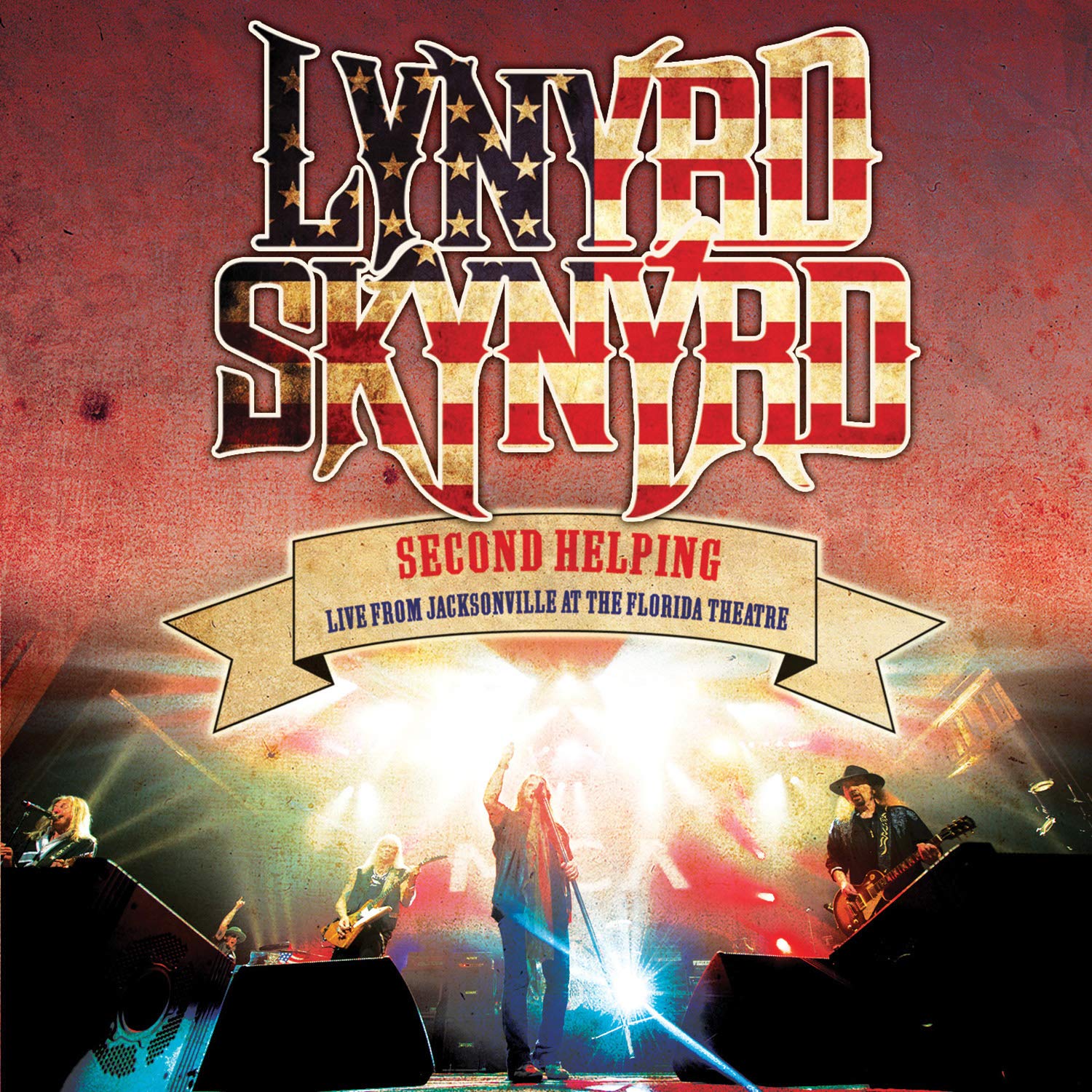 [DAMAGED] Lynyrd Skynyrd - Second Helping - Live From Jacksonville At The Florida Theatre [Red / Blue Marble Vinyl]