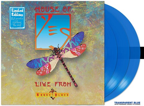 [DAMAGED] Yes - House Of Yes: Live From House Of Blues [3-lp] [Colored Vinyl]