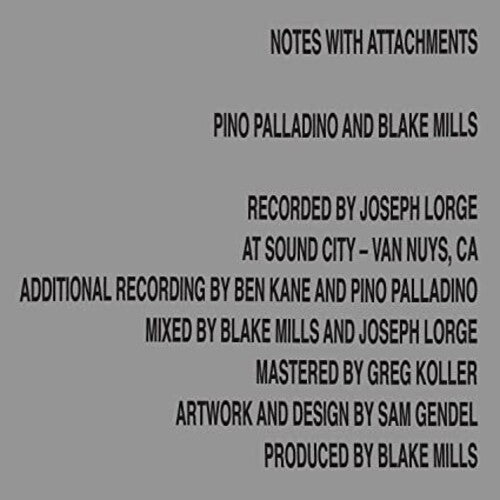 [DAMAGED] Pino Palladino and Blake Mills - Notes With Attachments
