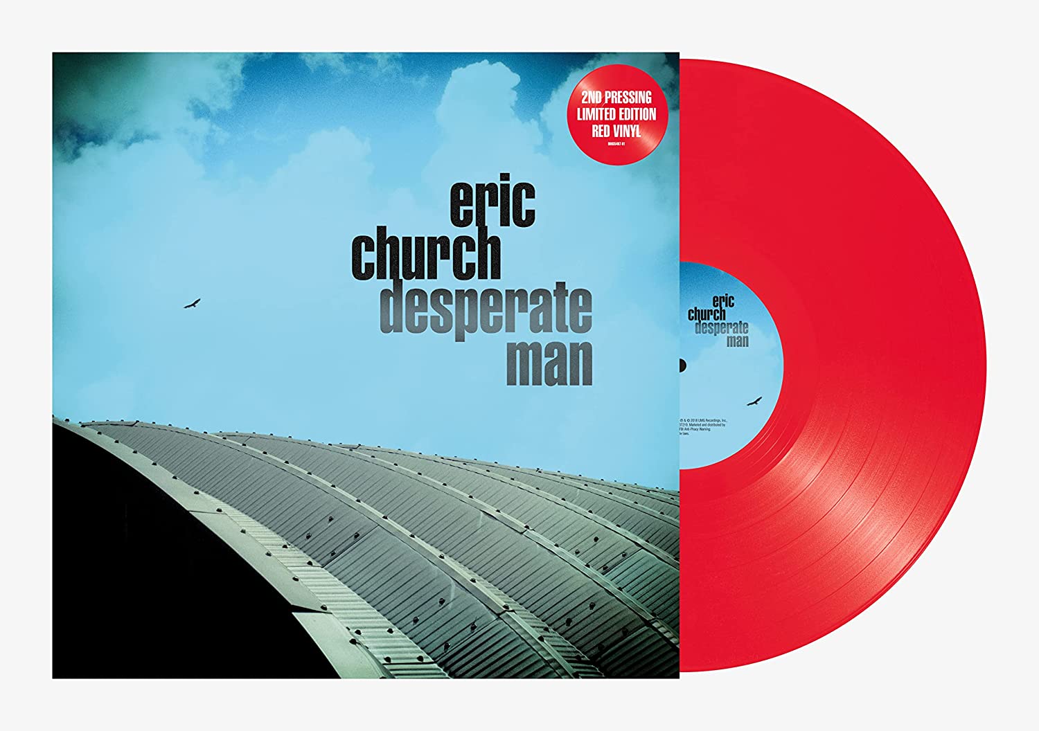 Eric Church - Desperate Man [Red Vinyl]