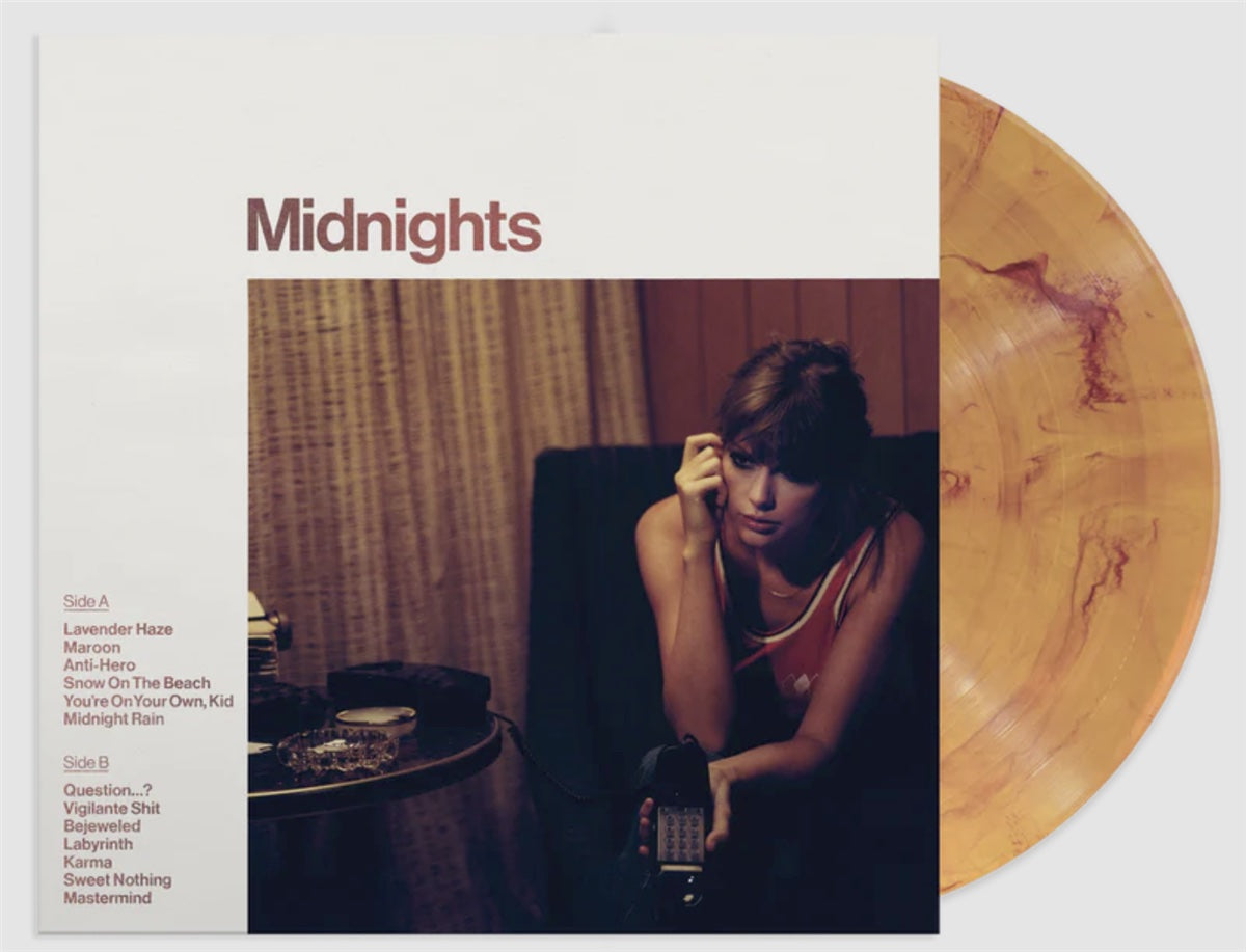 [DAMAGED] Taylor Swift - Midnights [Blood Moon Vinyl] [LIMIT 1 PER CUSTOMER]