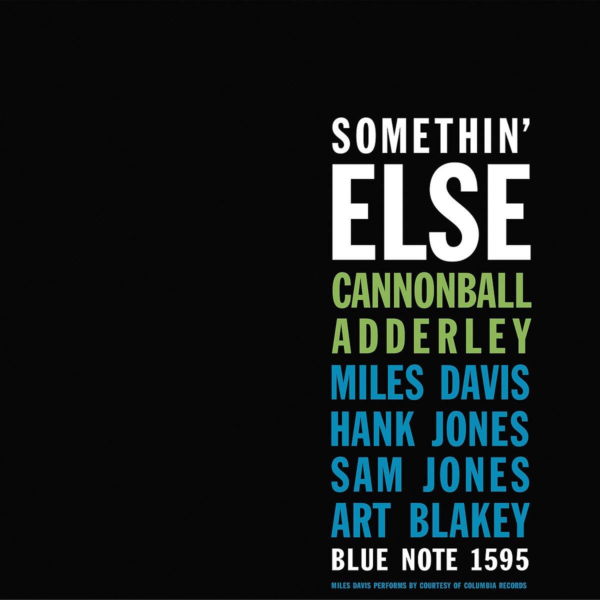 Cannonball Adderley - Somethin' Else [Blue Note Classic Vinyl Series]
